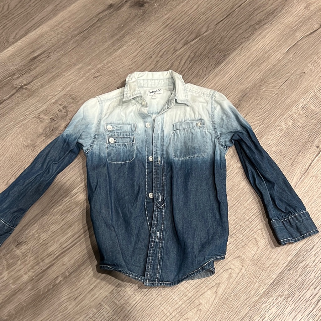 Splendid Ombr Button Down